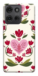Чохол Квіткова любов для Motorola Moto G75 5G