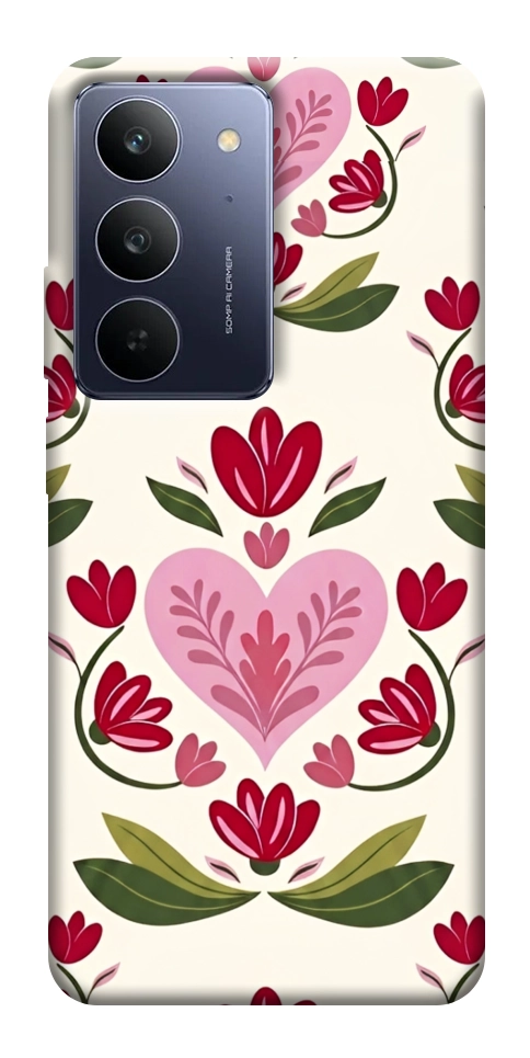 Чехол Квіткова любов для Realme C75x