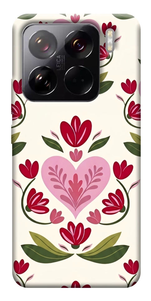Чехол Квіткова любов для Xiaomi 15 Pro