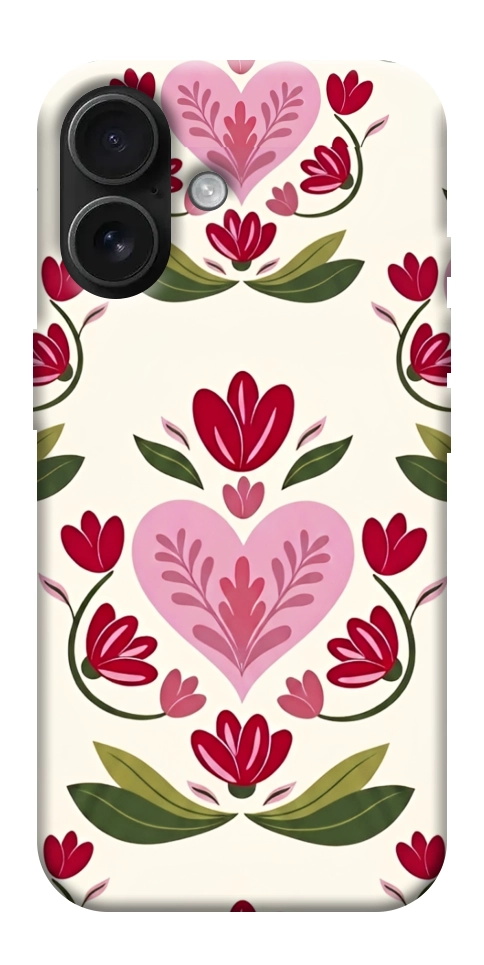 Чехол Квіткова любов для iPhone 17