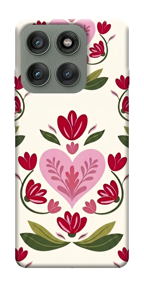 Чохол Квіткова любов для Motorola Edge 60 Pro