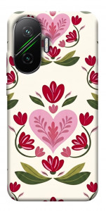 Чехол Квіткова любов для Xiaomi Poco F7