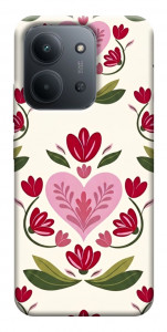 Чохол Квіткова любов для Xiaomi Redmi 15C (Europe version)