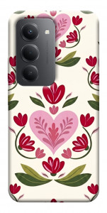 Чохол Квіткова любов для Xiaomi Redmi 15 (Europe version)