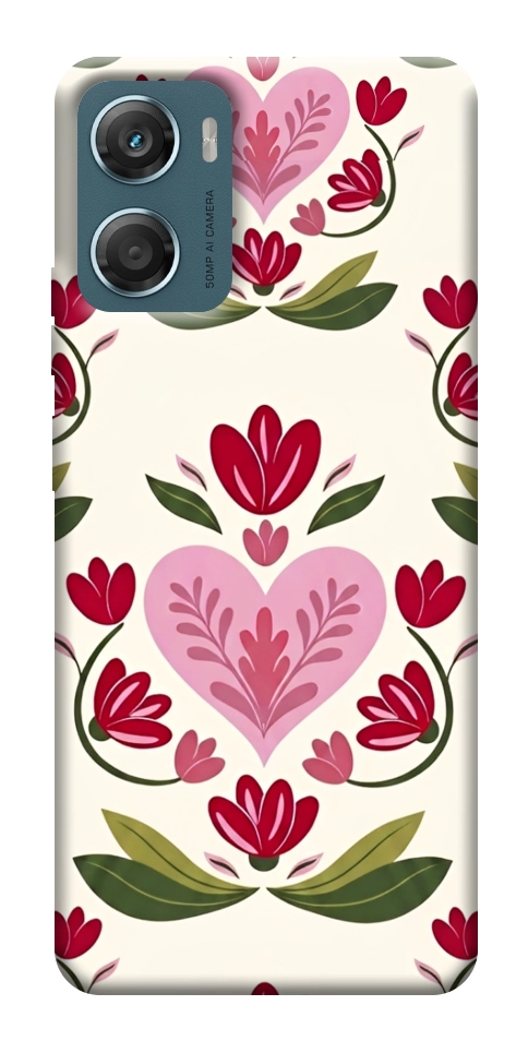 Чохол Квіткова любов для Motorola Moto G06