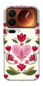 Чехол Квіткова любов для Xiaomi 17 Pro