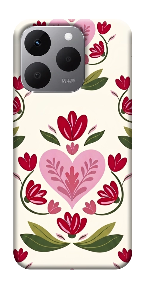 Чохол Квіткова любов для Realme 15T