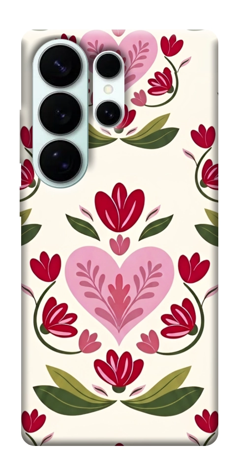 Чехол Квіткова любов для Galaxy S26 Ultra