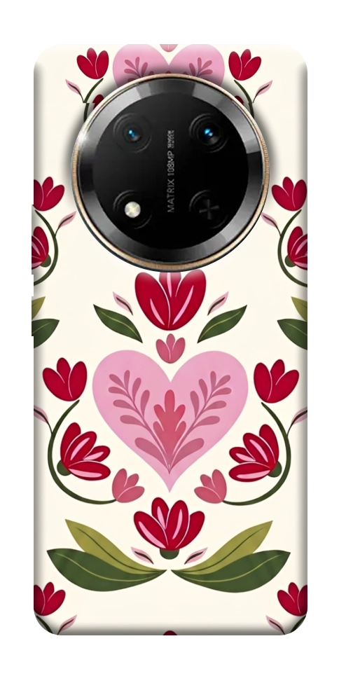 Чехол Квіткова любов для Huawei Honor X9c