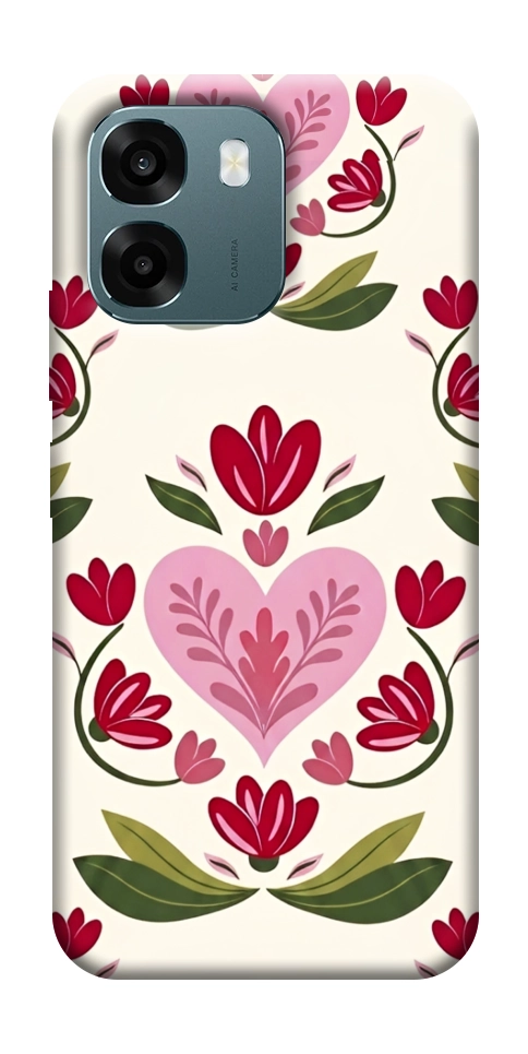 Чохол Квіткова любов для Oppo A6
