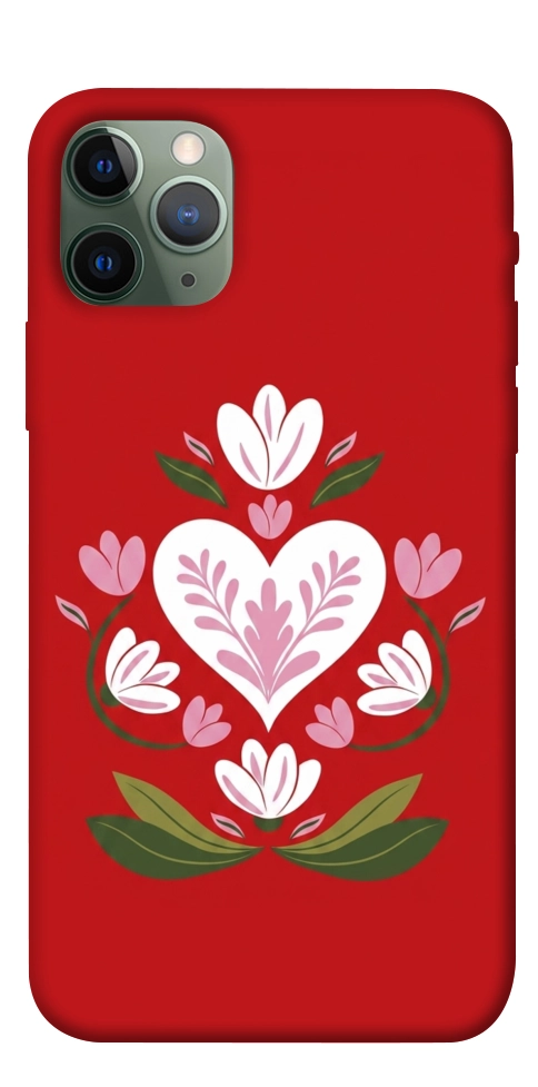 Чохол Квітуче серце для iPhone 11 Pro