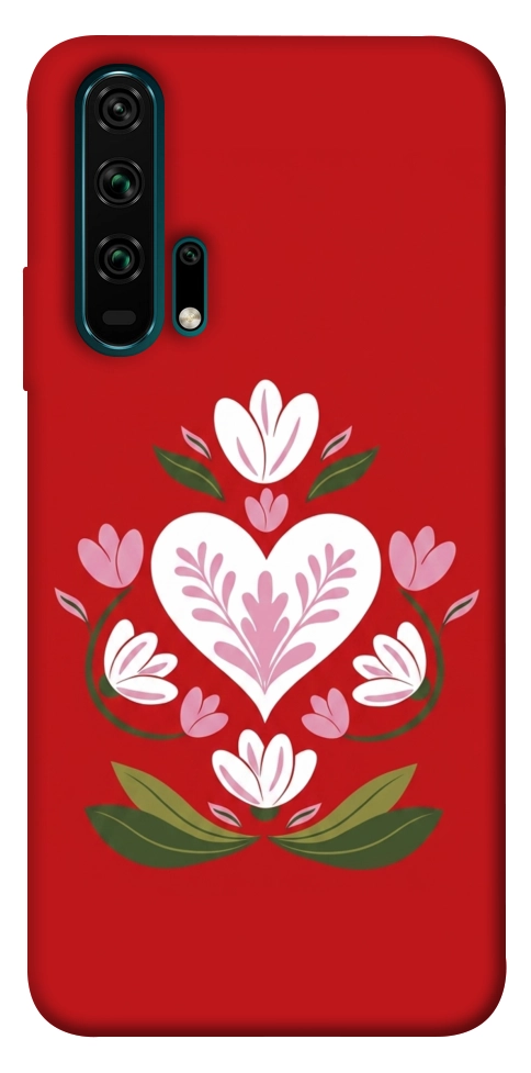 Чохол Квітуче серце для Huawei Honor 20 Pro