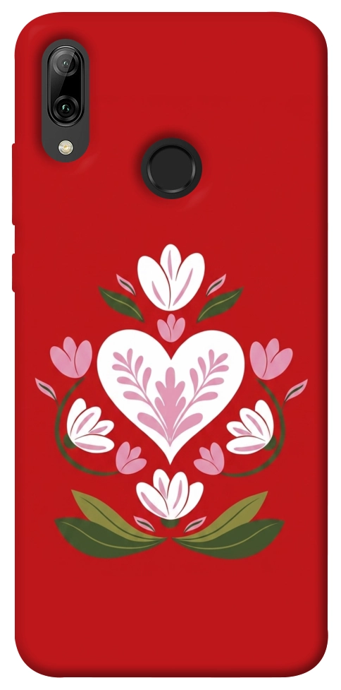Чохол Квітуче серце для Huawei P Smart (2019)