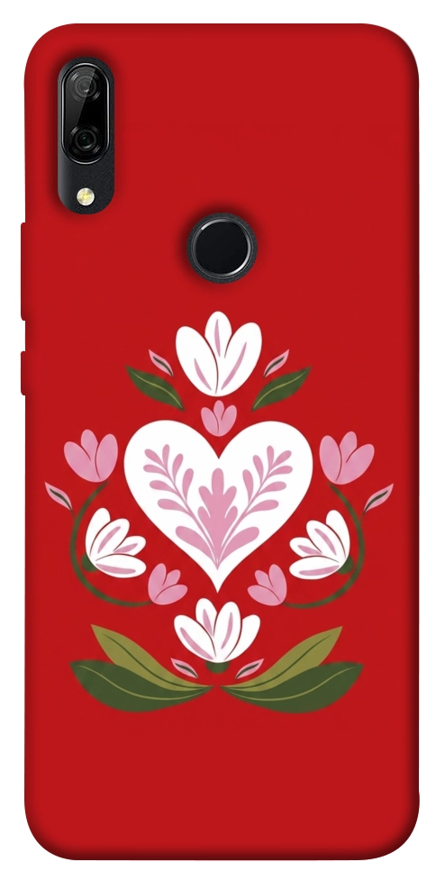 Чехол Квітуче серце для Huawei P Smart Z