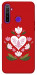 Чохол Квітуче серце для Realme 5