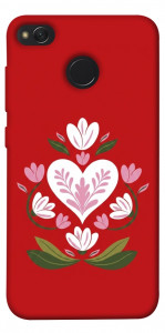 Чехол Квітуче серце для Xiaomi Redmi 4X