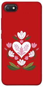 Чехол Квітуче серце для Xiaomi Redmi 6A