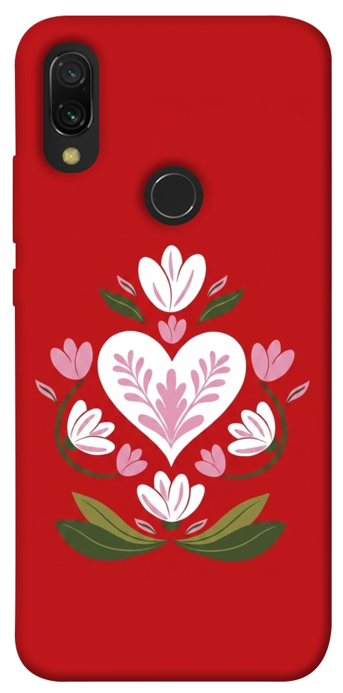 Чехол Квітуче серце для Xiaomi Redmi 7