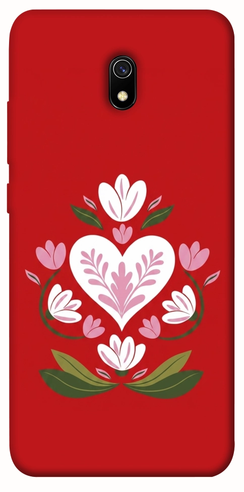 Чехол Квітуче серце для Xiaomi Redmi 8a