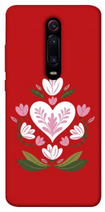 Чехол Квітуче серце для Xiaomi Redmi K20 Pro