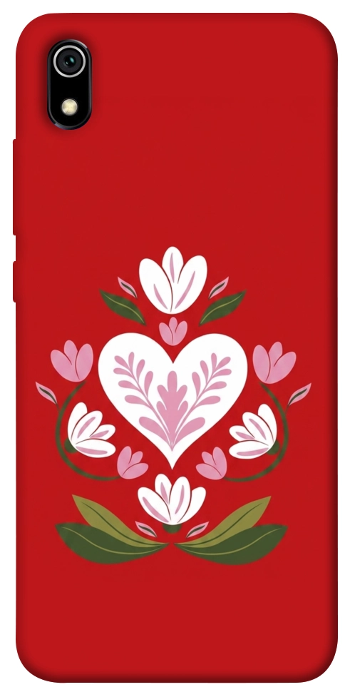Чехол Квітуче серце для Xiaomi Redmi 7A