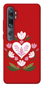 Чехол Квітуче серце для Xiaomi Mi CC9 Pro