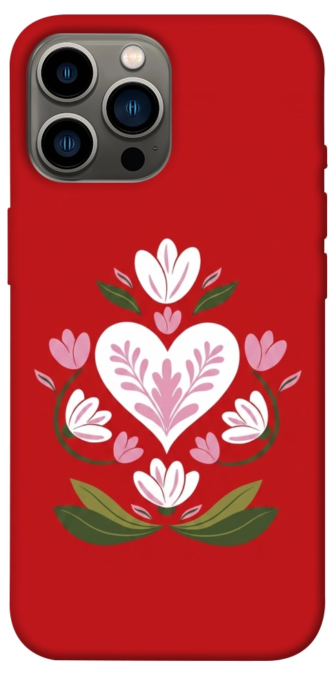 Чехол Квітуче серце для iPhone 12 Pro Max