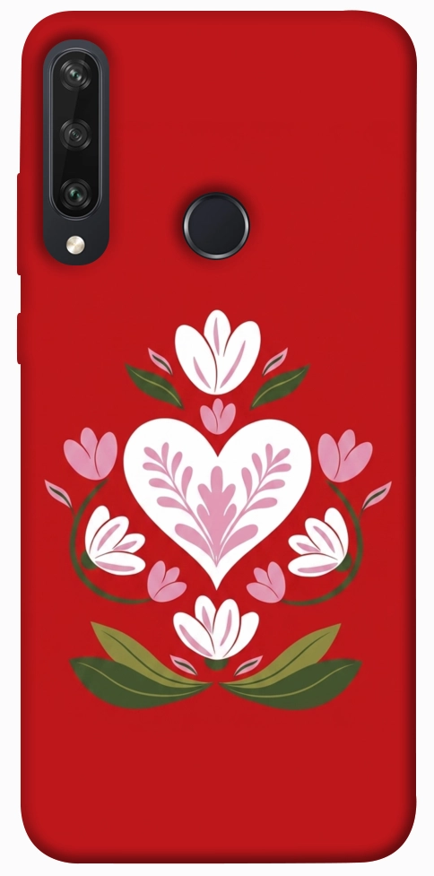 Чохол Квітуче серце для Huawei Y6p