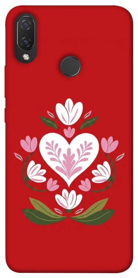 Чохол Квітуче серце для Huawei Nova 3i