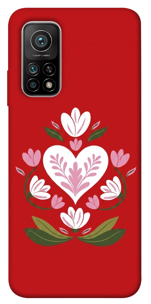 Чехол Квітуче серце для Xiaomi Mi 10T Pro