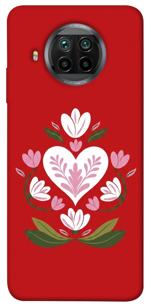 Чехол Квітуче серце для Xiaomi Mi 10T Lite