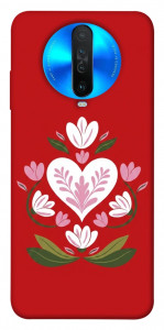 Чехол Квітуче серце для Xiaomi Redmi K30