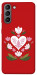 Чехол Квітуче серце для Galaxy S21