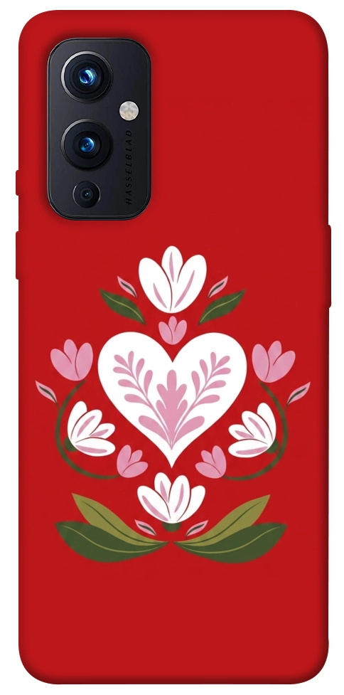 Чохол Квітуче серце для OnePlus 9