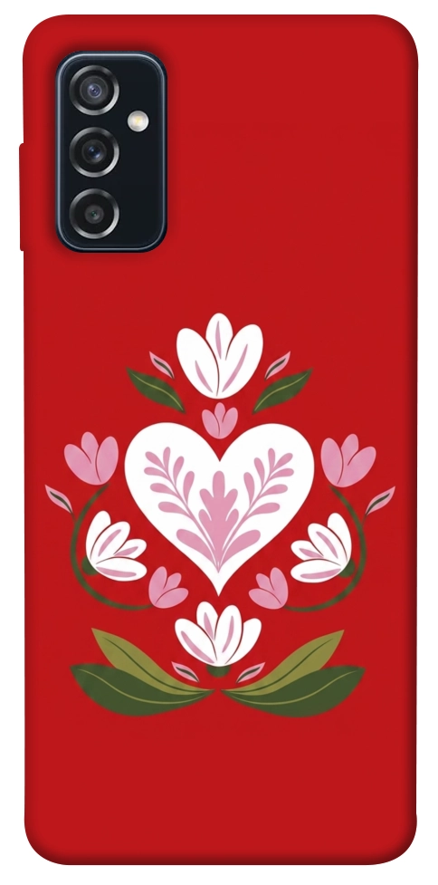Чохол Квітуче серце для Galaxy M52