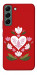 Чехол Квітуче серце для Galaxy S22