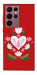 Чохол Квітуче серце для Galaxy S22 Ultra