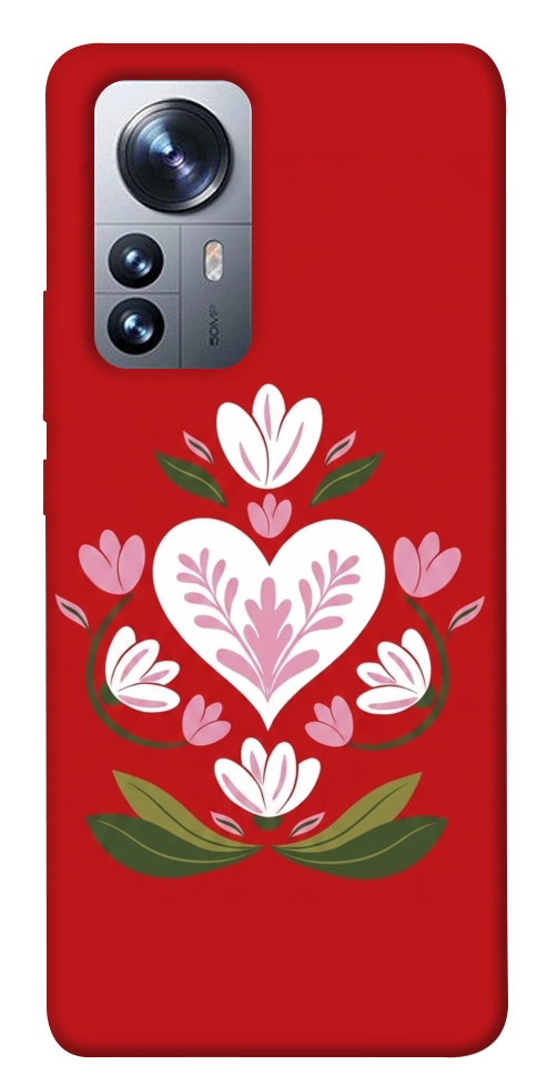 Чохол Квітуче серце для Xiaomi 12