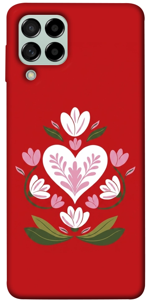 Чохол Квітуче серце для Galaxy M53