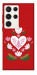 Чехол Квітуче серце для Galaxy S23 Ultra