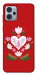 Чохол Квітуче серце для Motorola Moto G23