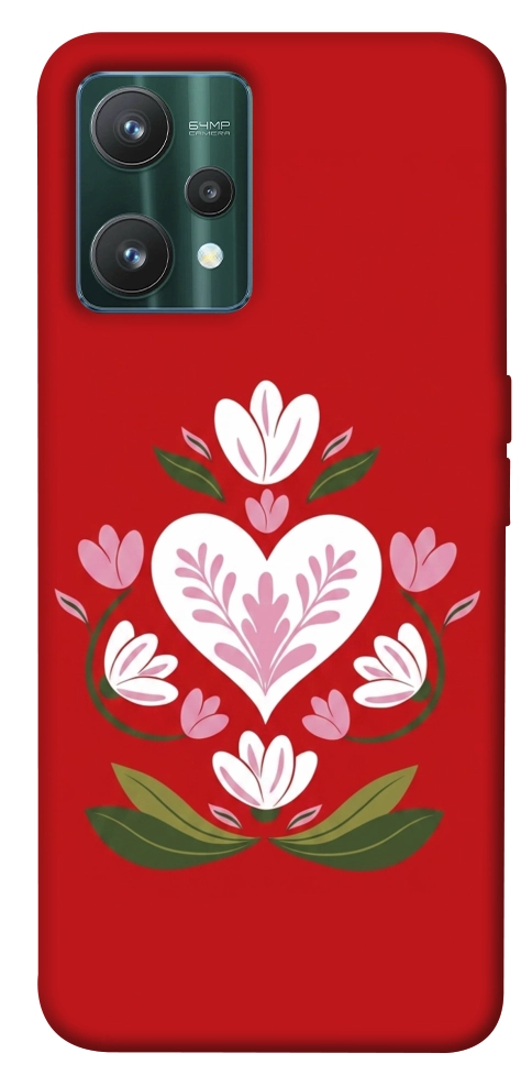 Чехол Квітуче серце для Realme 9 Pro