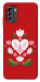 Чехол Квітуче серце для Nokia G60