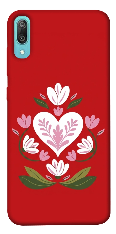 Чехол Квітуче серце для Huawei Y6 Pro (2019)