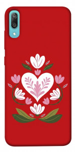 Чехол Квітуче серце для Huawei Y6 Pro (2019)