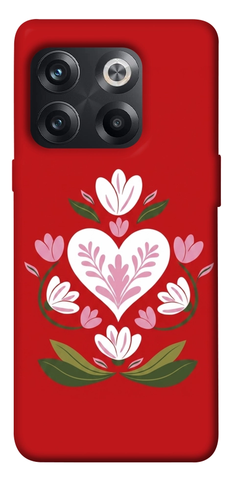 Чехол Квітуче серце для OnePlus 10T