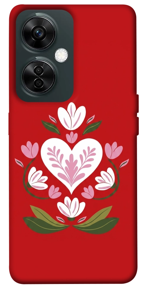 Чехол Квітуче серце для OnePlus Nord CE 3 Lite