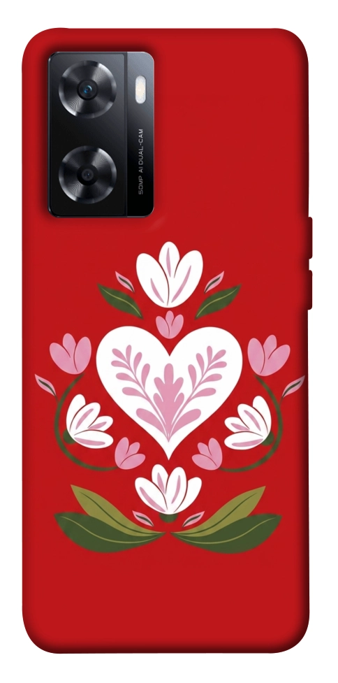 Чехол Квітуче серце для OnePlus Nord N20 SE