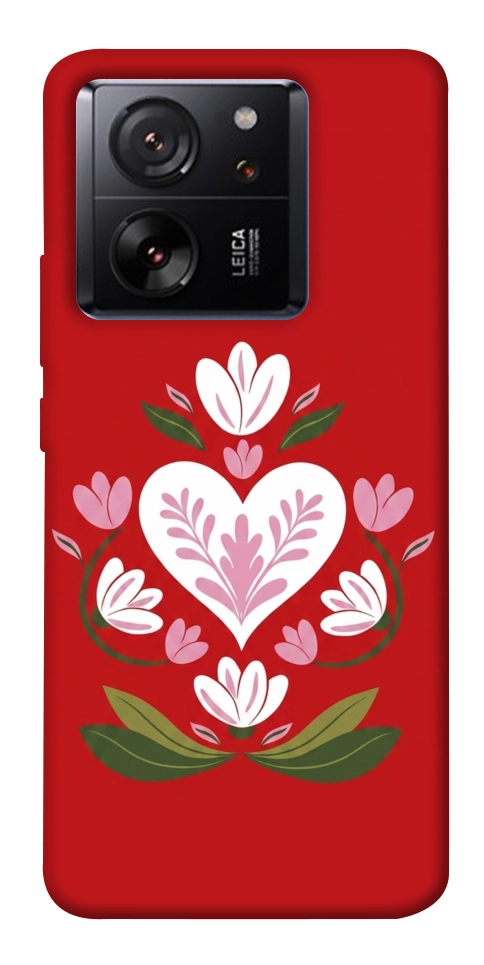 Чохол Квітуче серце для Xiaomi 13T