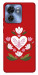 Чехол Квітуче серце для Motorola Edge 40